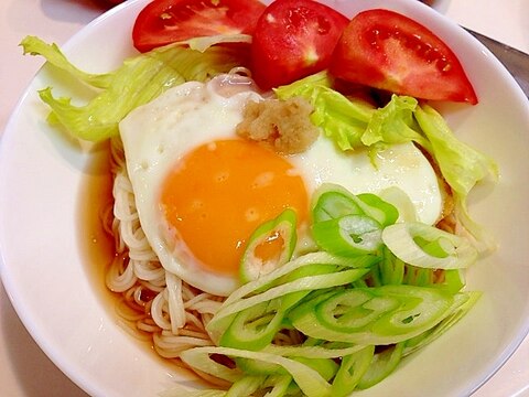 忙しい朝はこれで決まり☆朝サラダ素麺